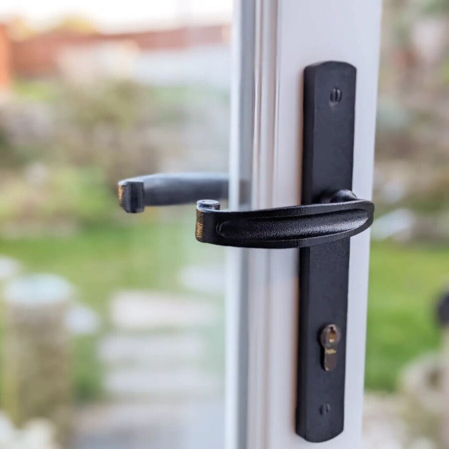 stainless steel black iron handle